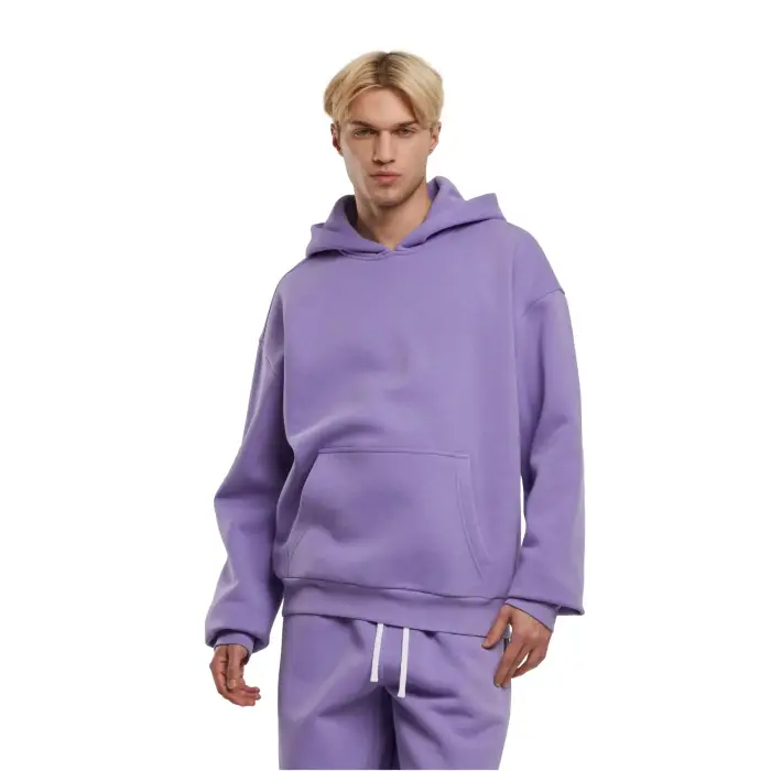 Felpa con cappuccio oversize Urban Classics Fluffy Violet
