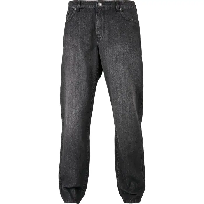 Jeans pantaloni Urban Classics loose fit Bleu
