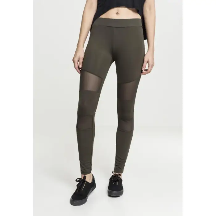 Leggings da donna Urban Classic mesh Vert