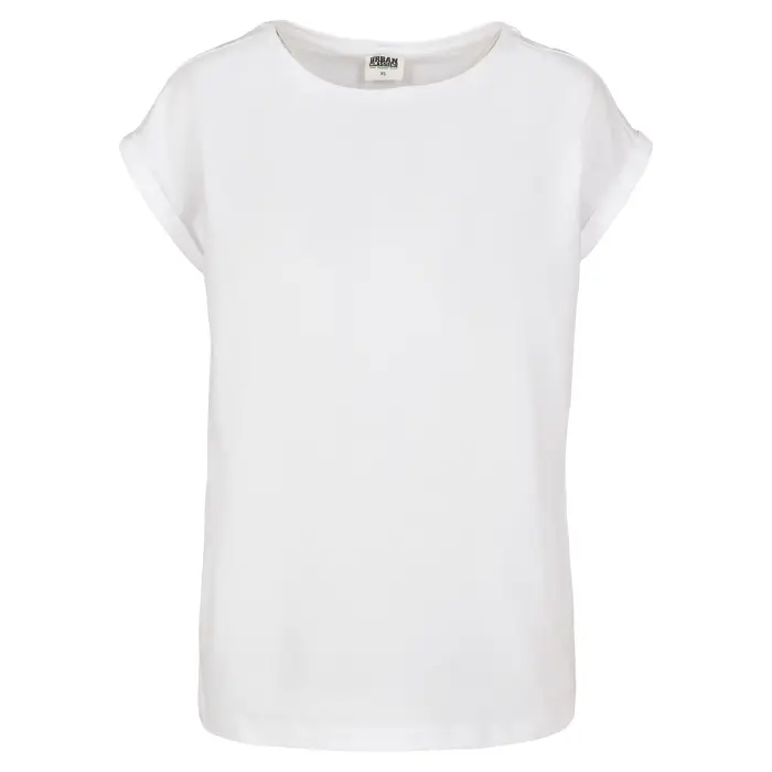 Urban Classics Maglietta a manica corta da ragazza Organic Blanc