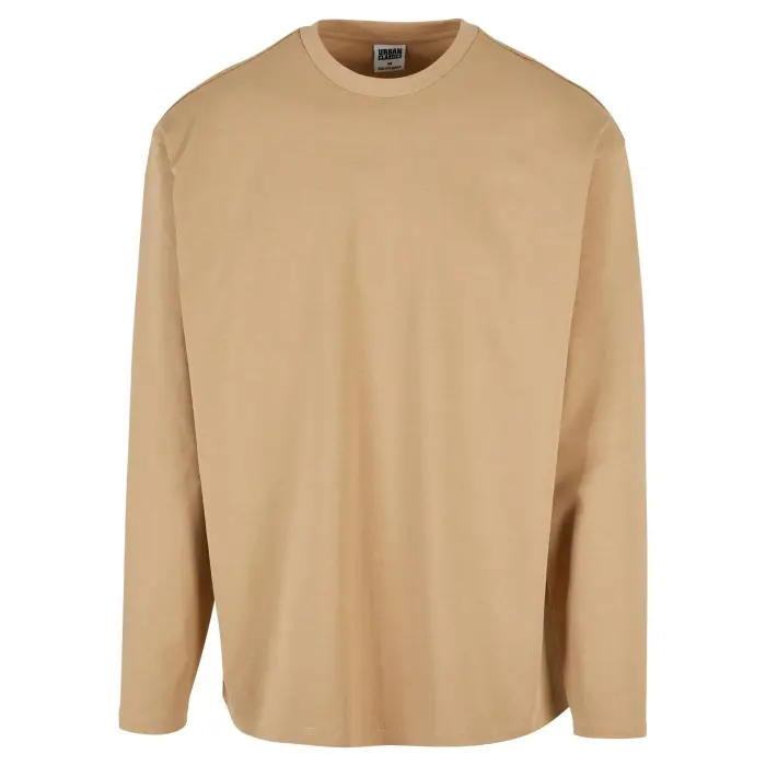 Maglietta oversize a maniche lunghe Urban Classics Ultra Heavy Beige