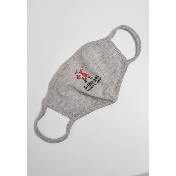Urban Classics Maschera per il viso dabbing christmas Gris
