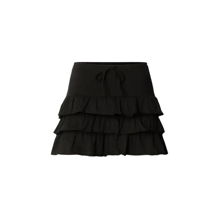 Urban Classics Mini gonna jersey donna Noir