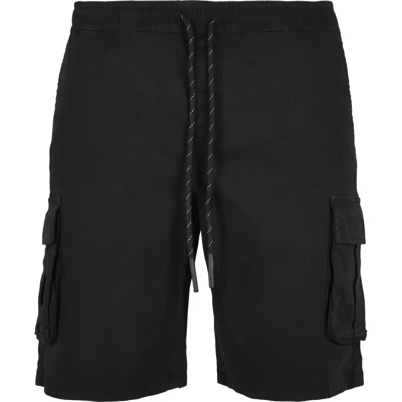 Urban Classics Pantaloncini drawstring cargo-Taglie grandi Noir