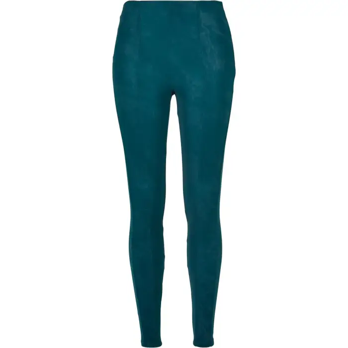Pantaloni da donna in pelle lavata Urban Classics GT Bleu
