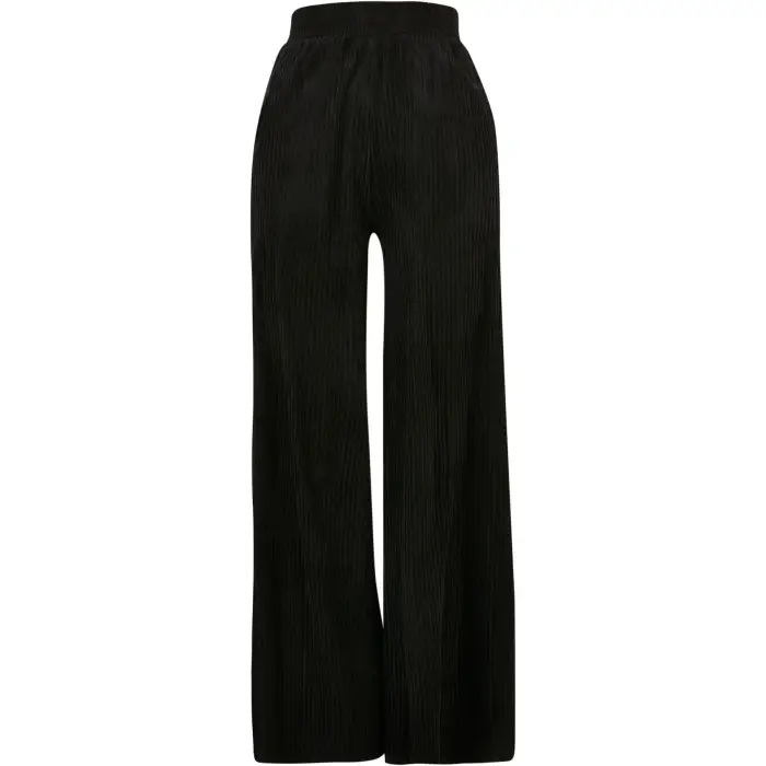 Pantaloni da jogging dritti in velluto a coste donna Urban Classics GT Noir