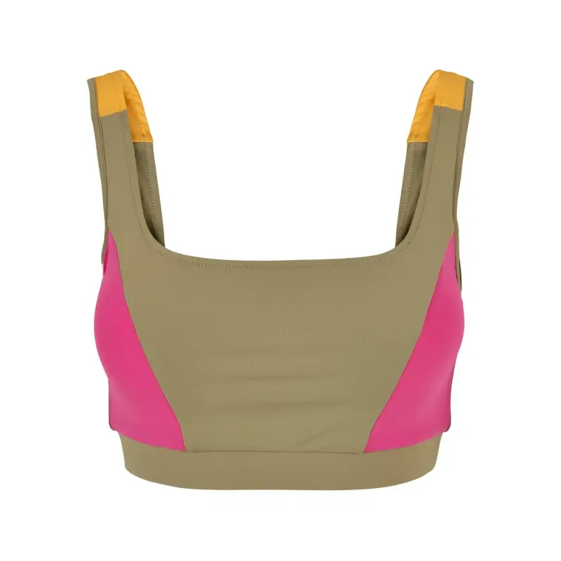 Urban Classics Reggiseno sportivo da donna Color Block