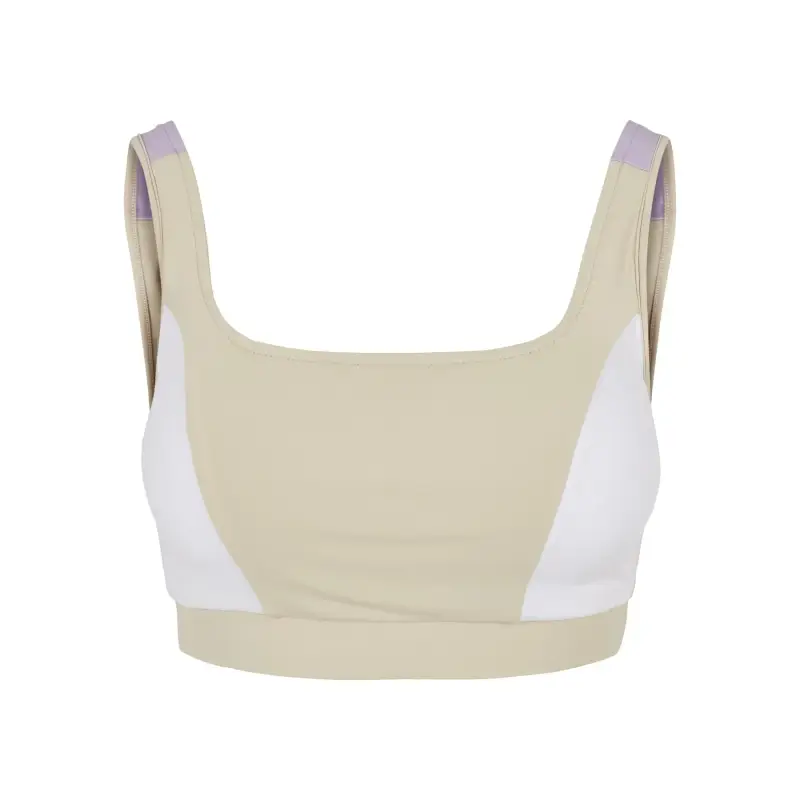 Urban Classics Reggiseno sportivo da donna Color Block