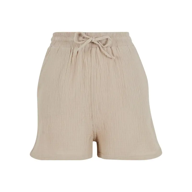 Urban Classics Shorts Musselin Beige