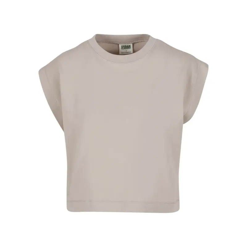 Urban Classics T-shirt oversize da donna Boxy Heavy Gris