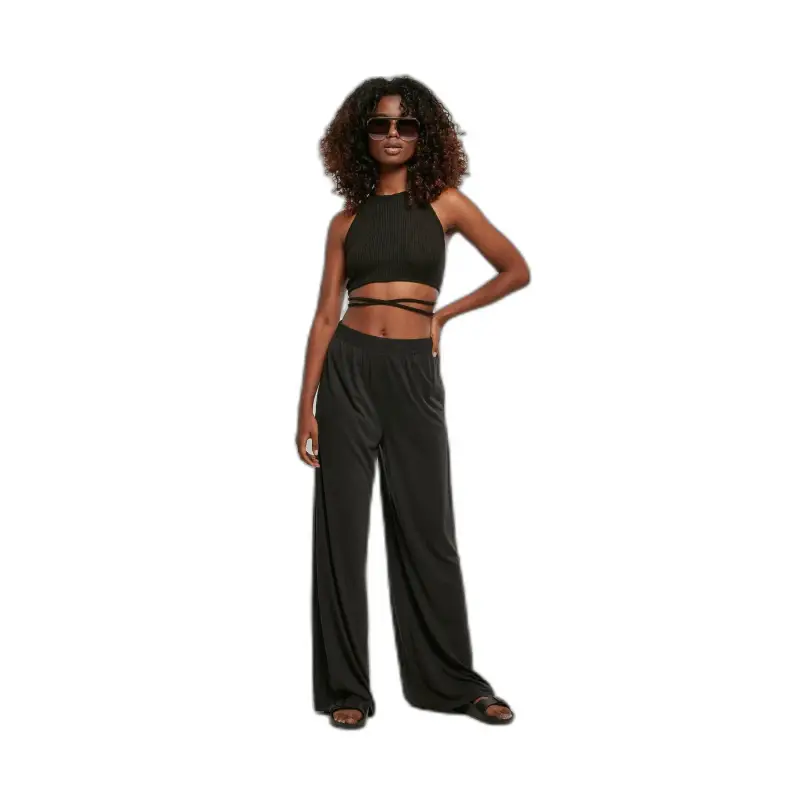 Urban Classics Top a coste per da donna GT