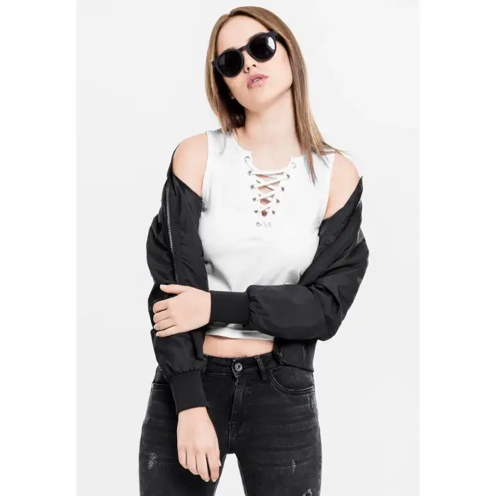 Urban Classics Top donna Urban Classic Up Noir