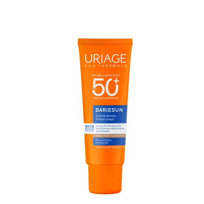 URIAGE Crema Colorata SPF50+ - Protezione Solare Viso 50ml - Solare viso alta prot