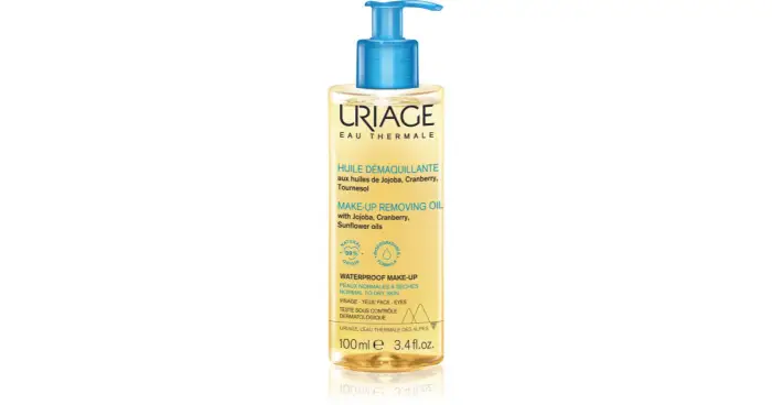 Uriage Olio Struccante - Waterproof - Pelle da normale a secca 100 ml