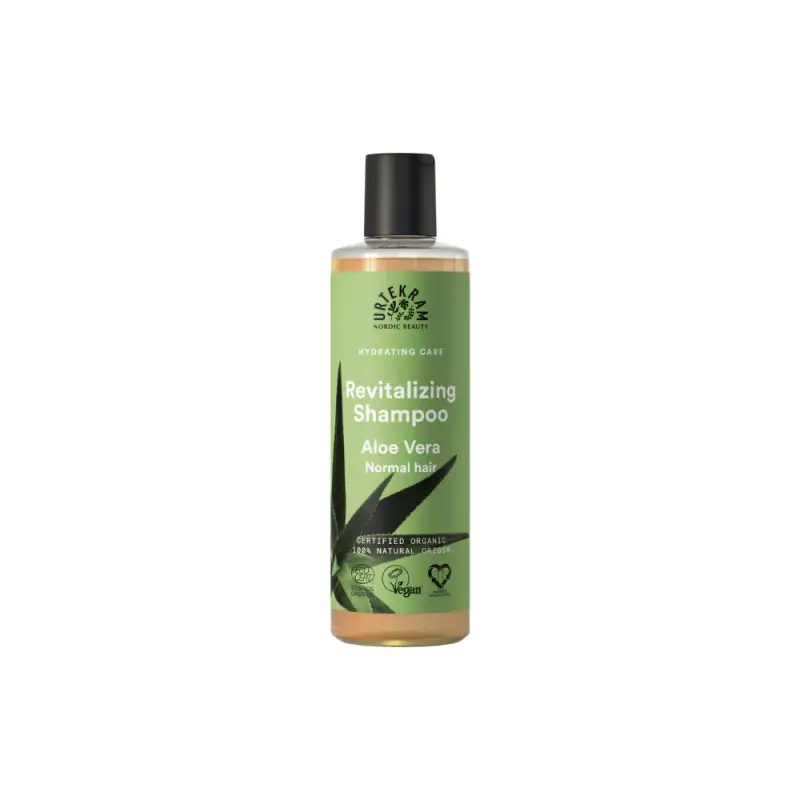Urtekram Aloe Vera Shampoo Rivitalizzante Per Capelli Secchi, 250 Ml