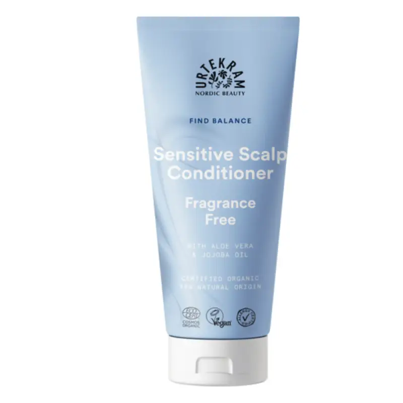 Urtekram Balsamo Per Cuoio Capelluto Sensibile Senza Profumo 180 Ml