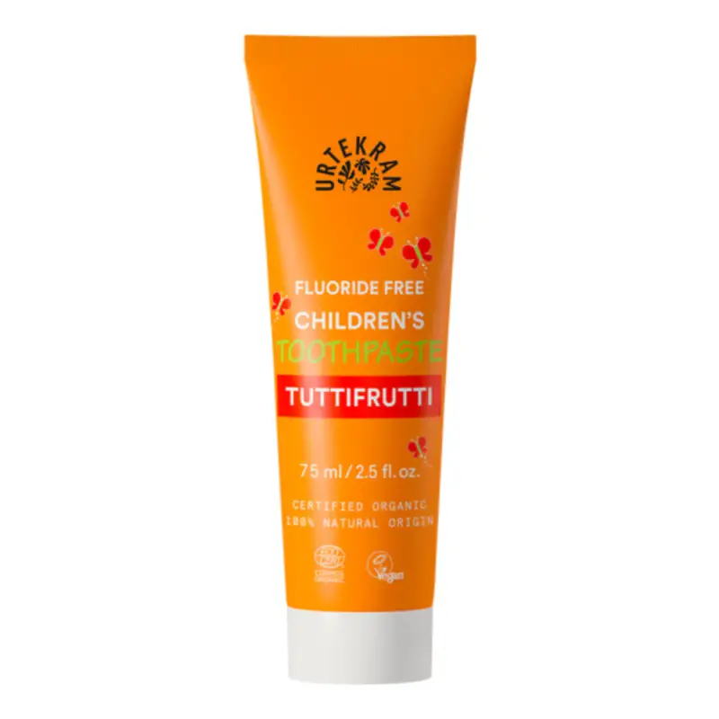Urtekram Dentifricio Tutti Frutti Per Bambini, 75 Ml