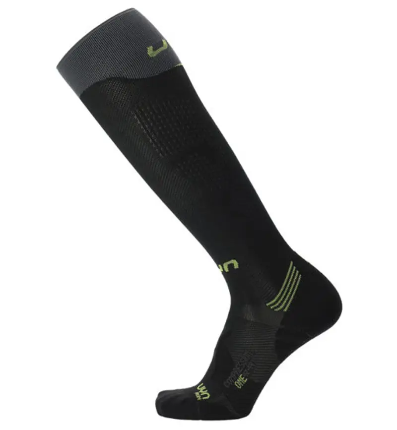 Uyn Run Compres - calzini lunghi running - uomo Black