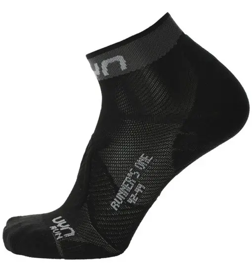 Runner s One - calzini corti running - uomo Black