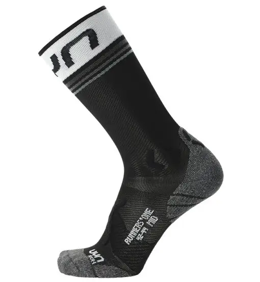 Uyn Runner s One - calzini lunghi running - uomo Black