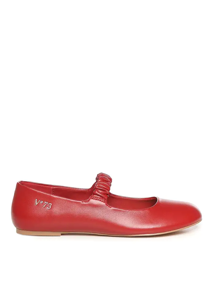 V°73 Ballerine Alene Con Logo Rosa