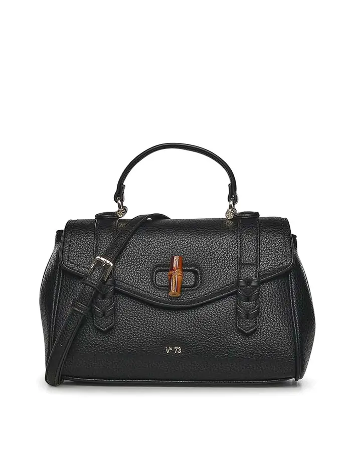 V°73 Borsa Beatrice Con Logo Nero