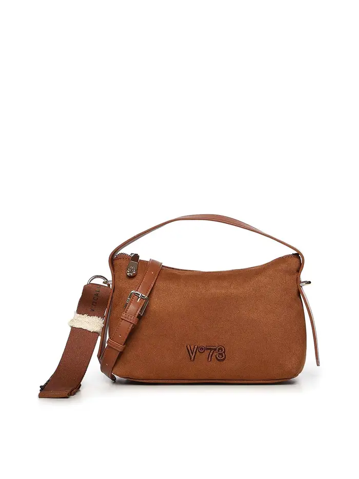 V°73 Borsa Danielle Con Logo Beige