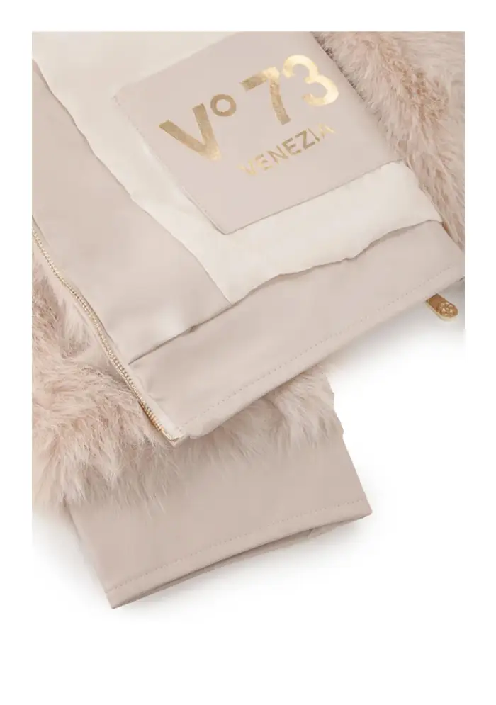 Giacca Donna Beige miniatura 4