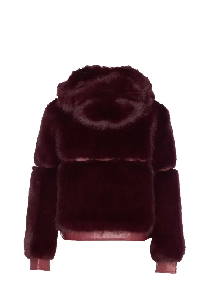 Giacca Donna Bordeaux miniatura 3