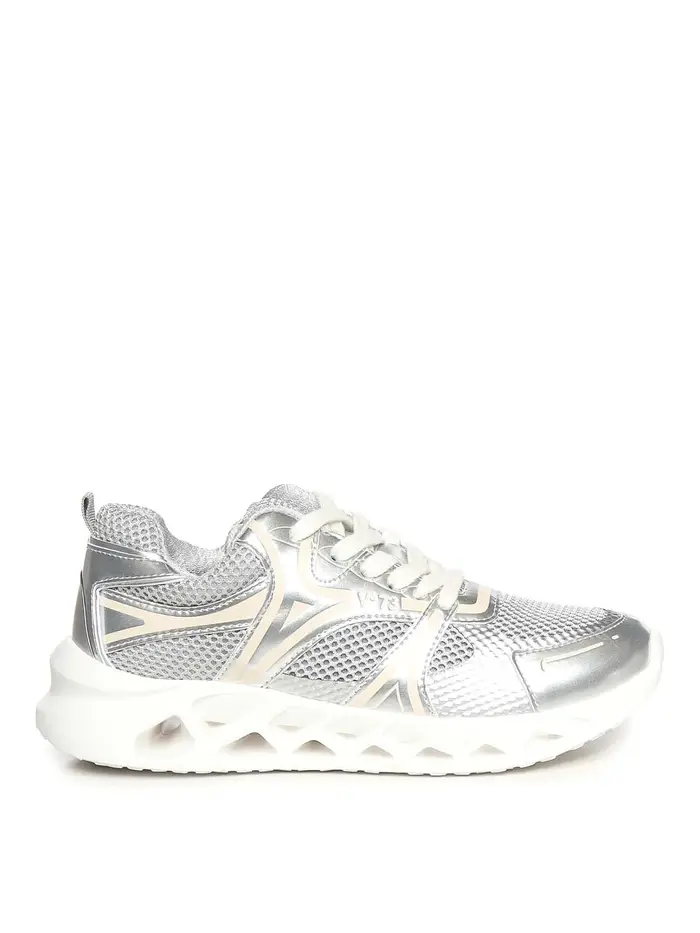 V°73 Sneaker Alene Con Logo Argento