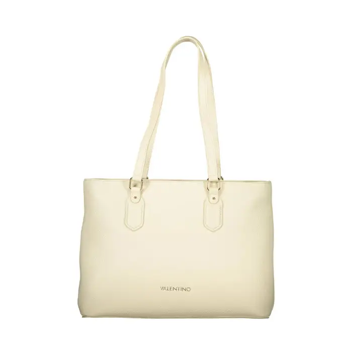 Valentino Bags Borsa a Spalla Donna Beige Logo