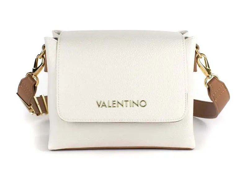 Valentino Bags Borsa a Tracolla Donna Bianca Chiusura con Zip Bianco