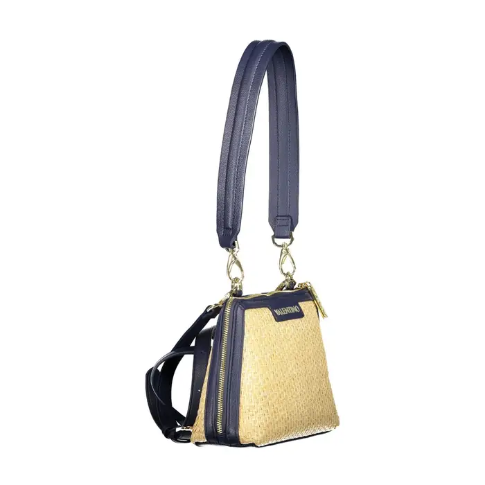 Borsa a Tracolla Donna Blu Chiusura con Zip