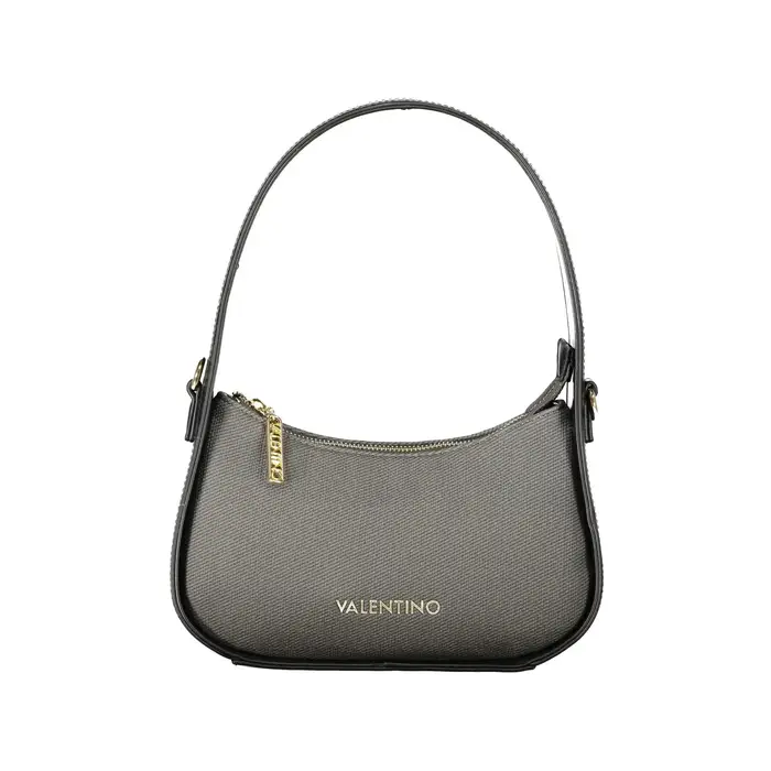 Borsa a Tracolla Donna Nera Logo Nero