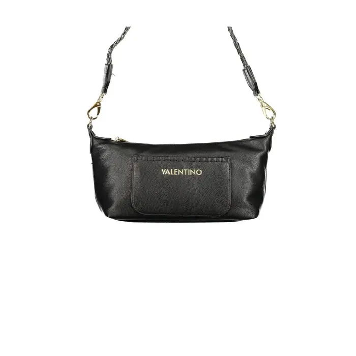Borsa a Tracolla Donna Nera Logo Nero