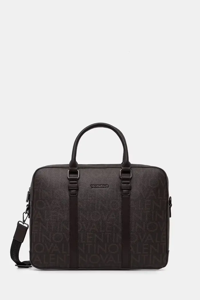 Valentino Bags borsa da laptop da uomo KING RE Marrone
