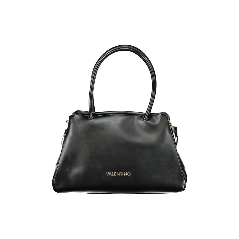 Valentino Bags Borsa Donna Nera 2 Manici Tracolla Logo Nero