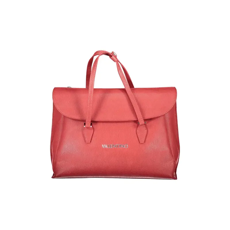 Valentino Bags Borsa Donna Rossa 2 Manici Tracolla Laptop Logo Rosso