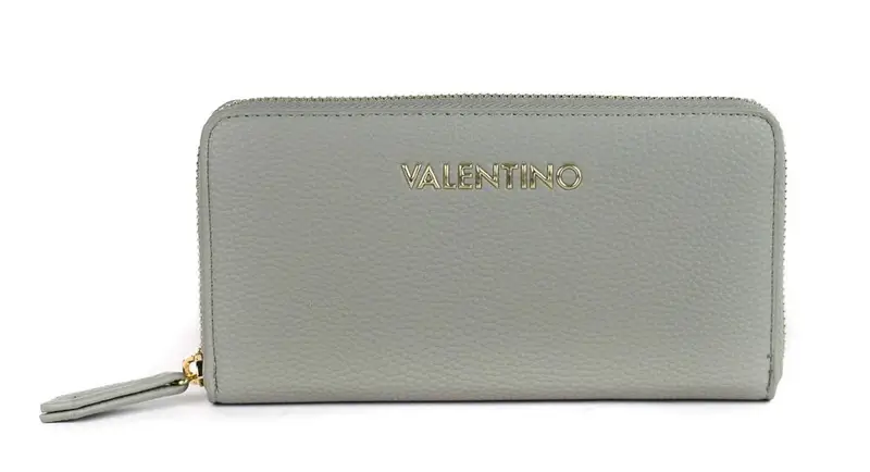 Valentino Bags Portafoglio donna con zip Brixton 155 Grigio Polvere