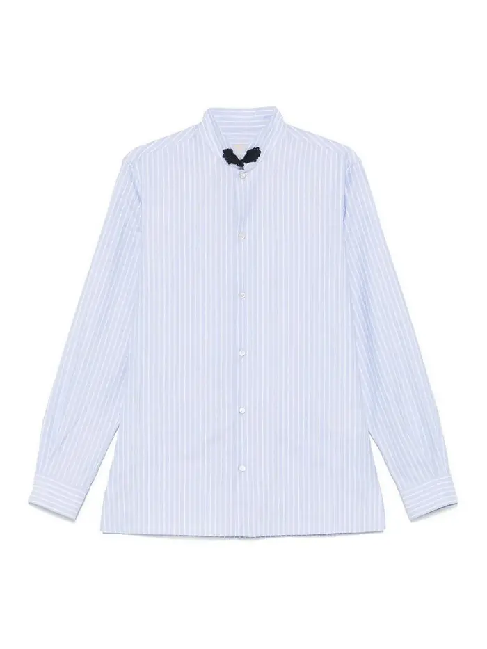 Valentino Camicia oxford a strisce " Bianco
