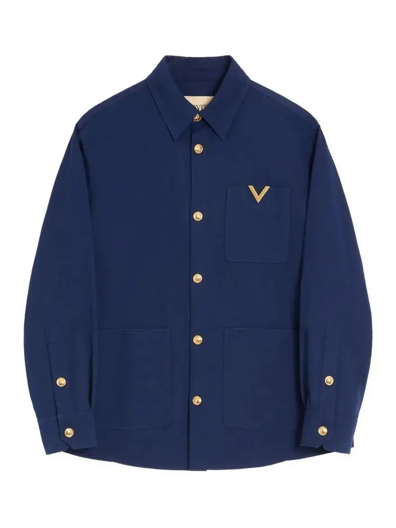 Valentino Camicia Voro Blu