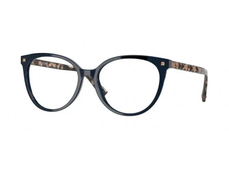 Valentino Donna VA3075 5034 Montature da vista outlet Plastica Blu Rotonda