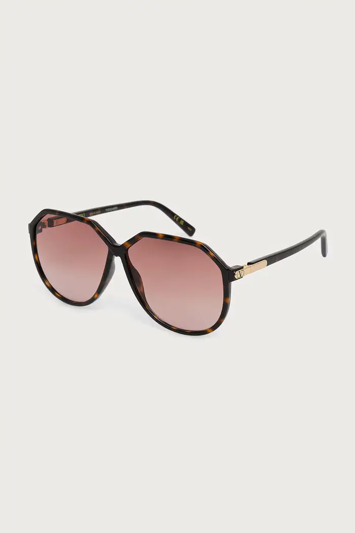 occhiali da sole da donna Marrone