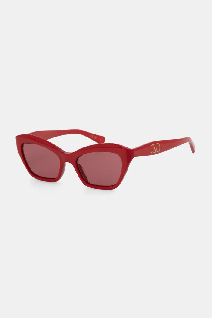 occhiali da sole da donna Rosso