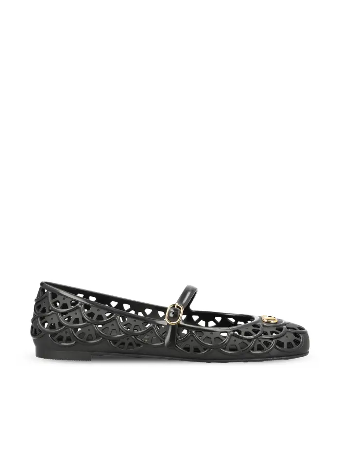 Ballerine realizzate in gomma NERO