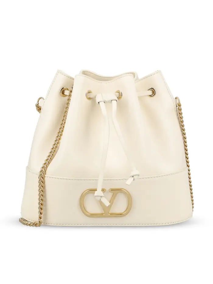 Borsa realizzata in pelle BIANCO