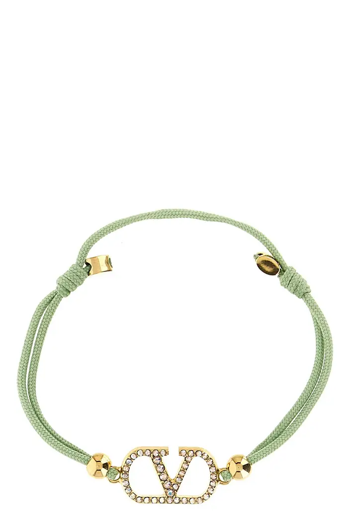 Bracciale Valentino Garavani Vlogo Signature Verde