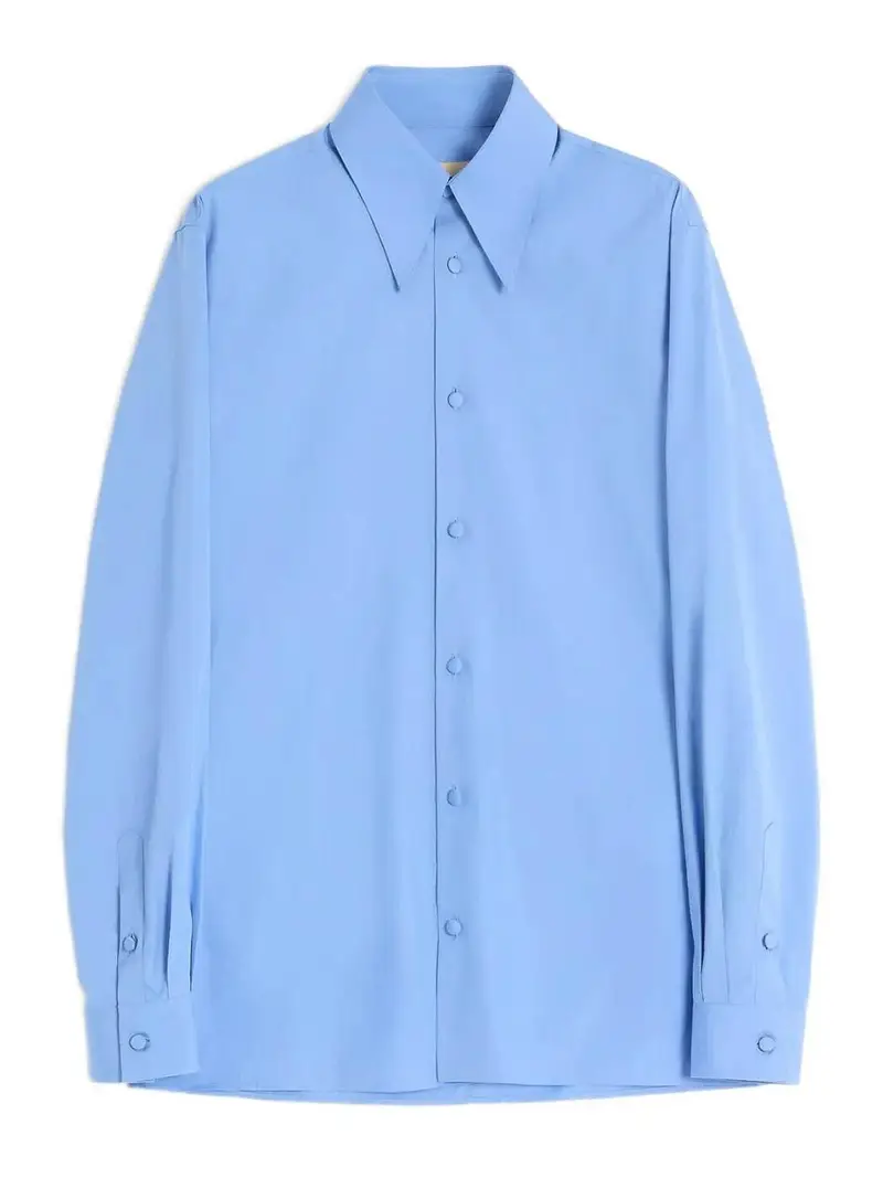 Valentino Garavani Camicia a maniche lunghe Azzurro