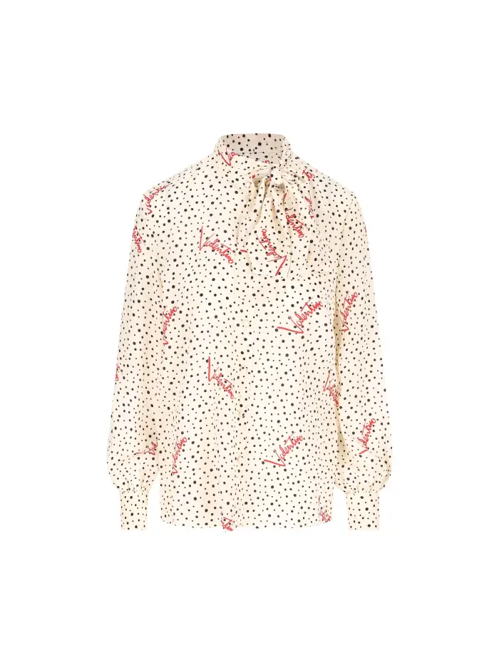Camicia in seta BEIGE