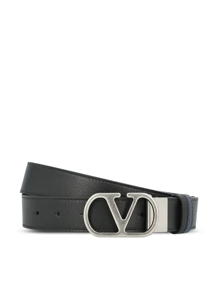 Cintura realizzata in pelle _105 NERO